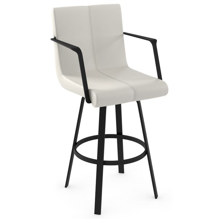 Amisco Urban 4157726 Customizable 26" Edward Swivel Counter Stool